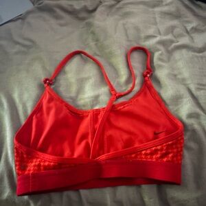 Nike Women's Vibrant Red Sports Bra